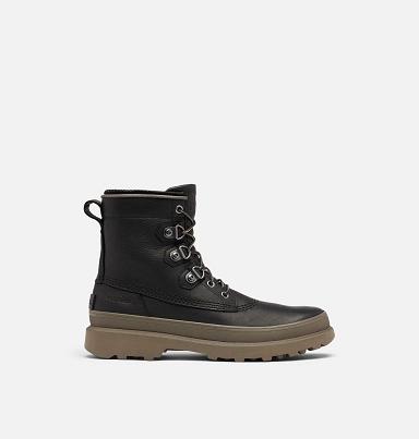 Sorel Caribou Boots UK - Mens Winter Boots Black (UK9176024)